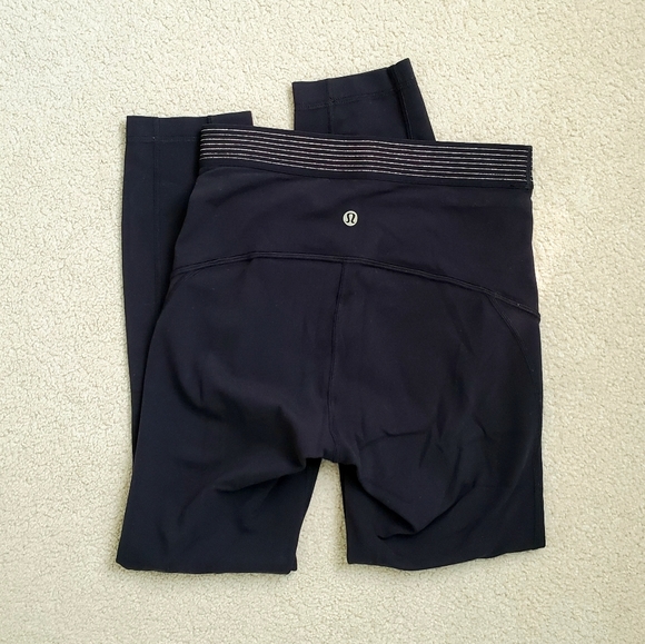 **SOLD** Lululemon Principal Dancer Golden tights - Picture 8 of 10